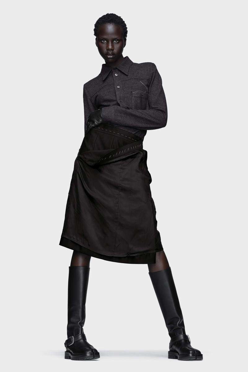 Maison Margiela Long-sleeved dress outlook