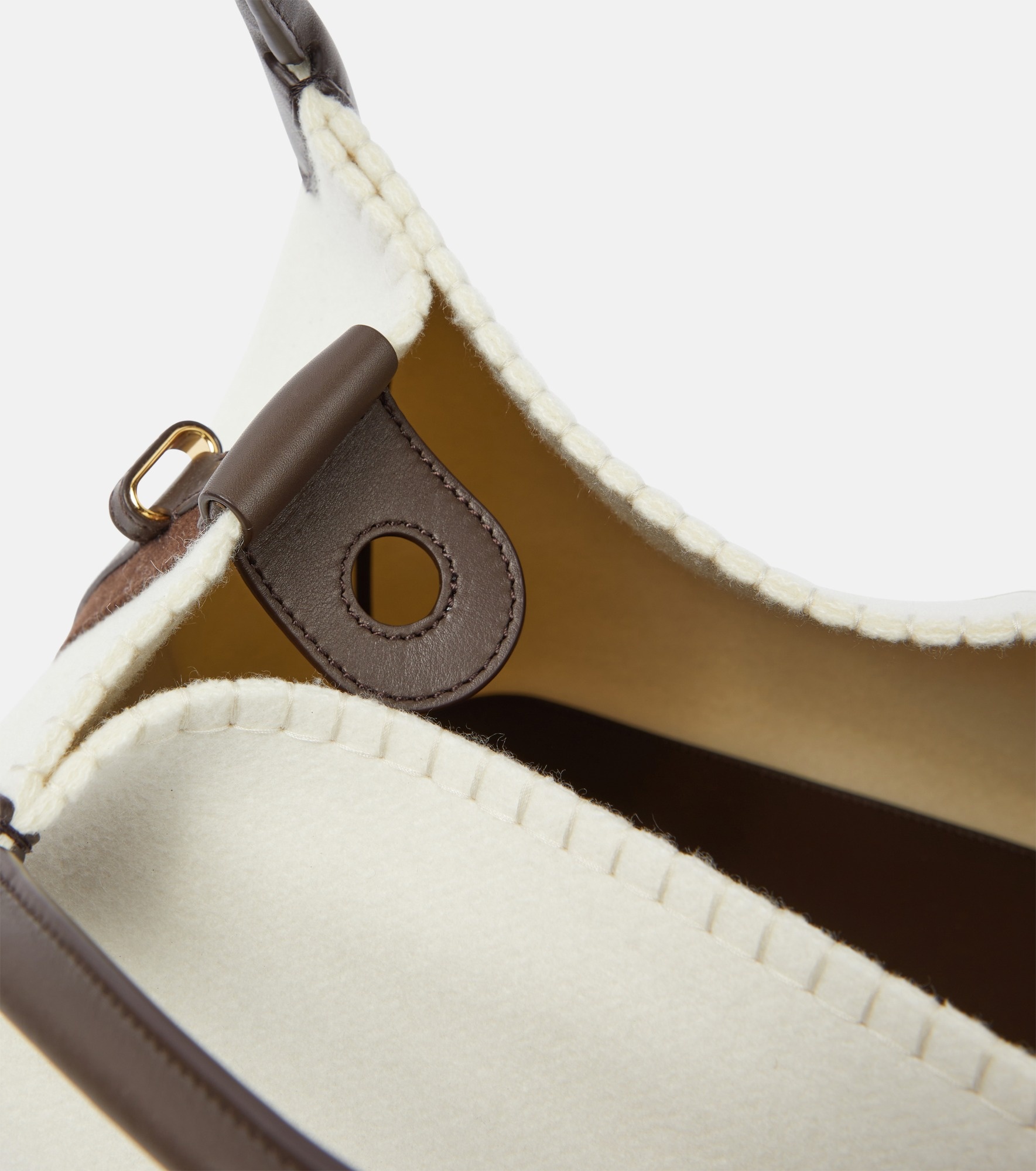 Bale Large leather-trimmed bucket bag - 3