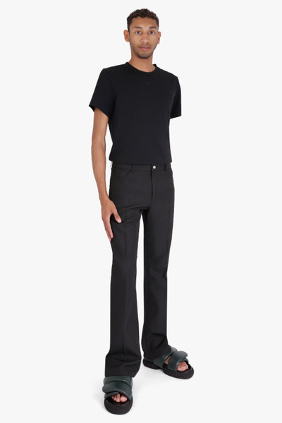 courrèges 70'S BOOTCUT WORKWEAR PANT | BLACK outlook