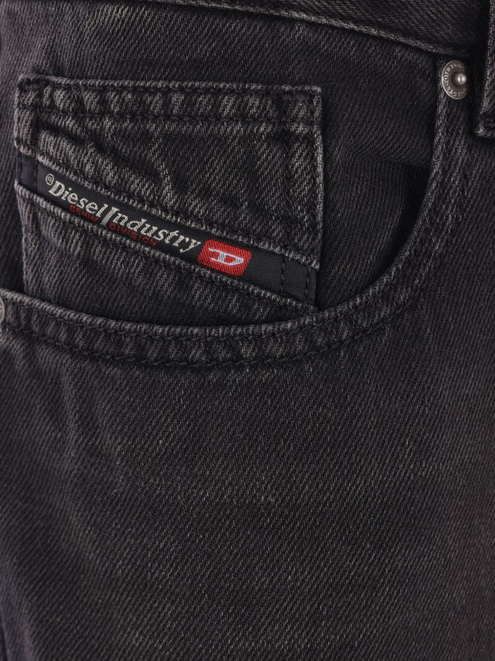 logo-patch jeans - 3