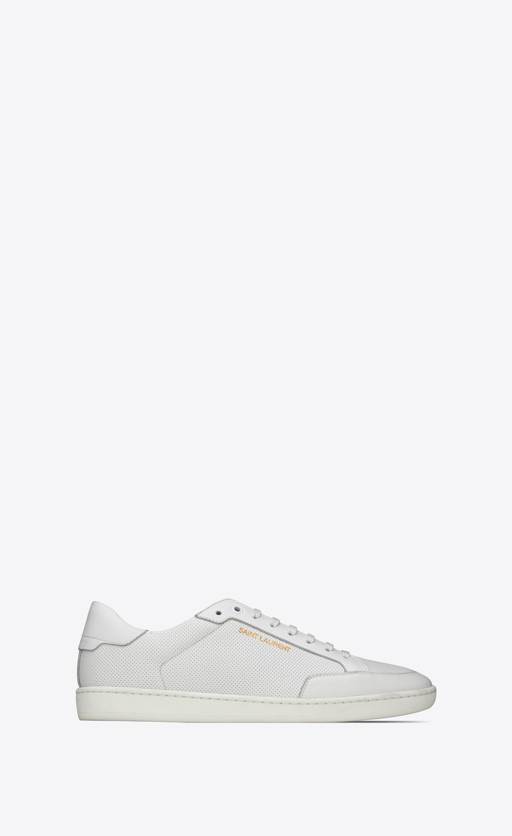 court classic sl/10 sneakers in perforated and smooth leather - 1