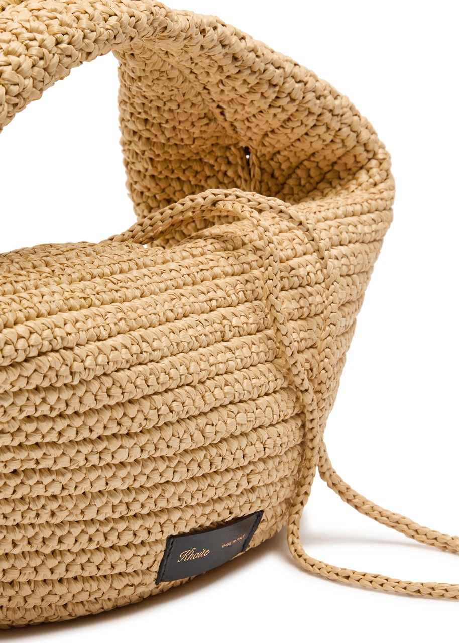 Khaite Olivia Medium Raffia top Handle bag - 3