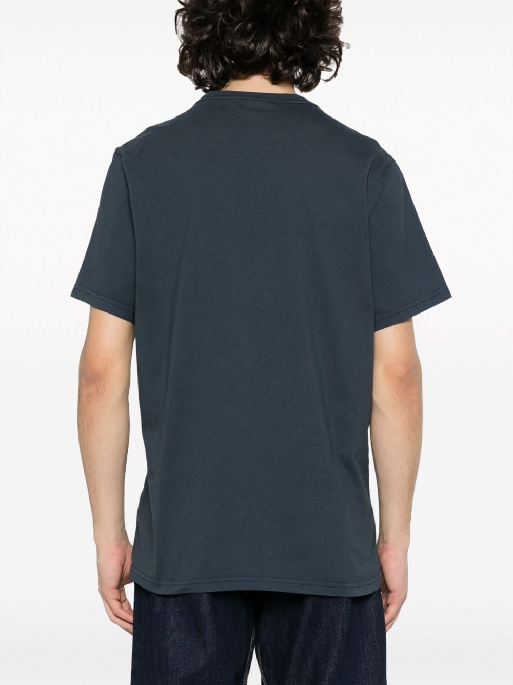 logo-print cotton T-shirt - 4