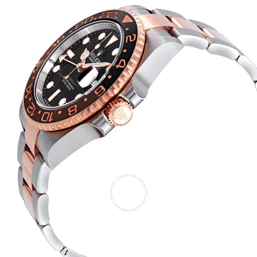 Rolex GMT-Master II "Root Beer" Automatic Men's Steel and 18 ct Everose Gold Oyster Watch 126711CHNR - 2