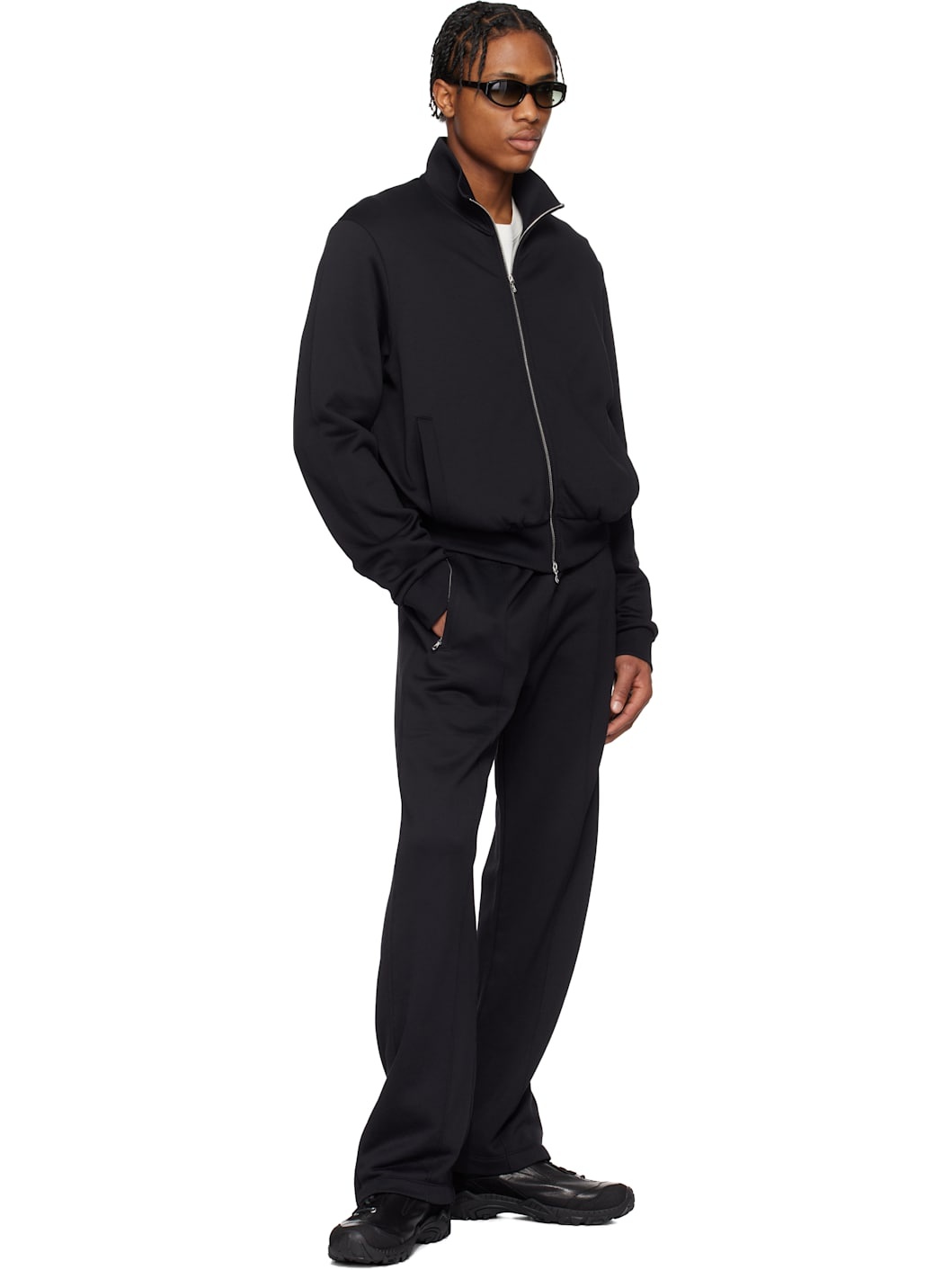 Black Mob Track Jacket - 4