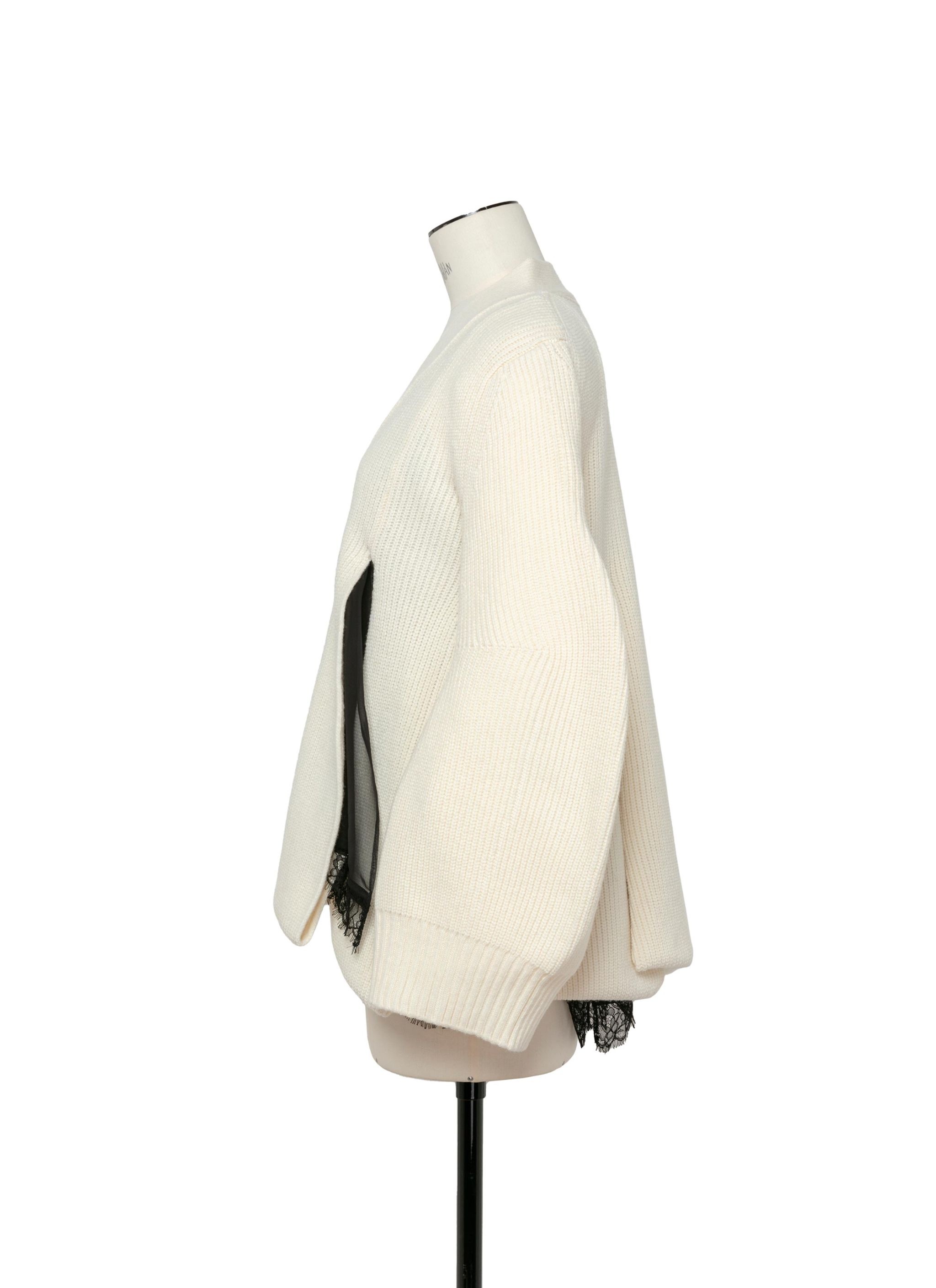 Wool Knit Cardigan - 4