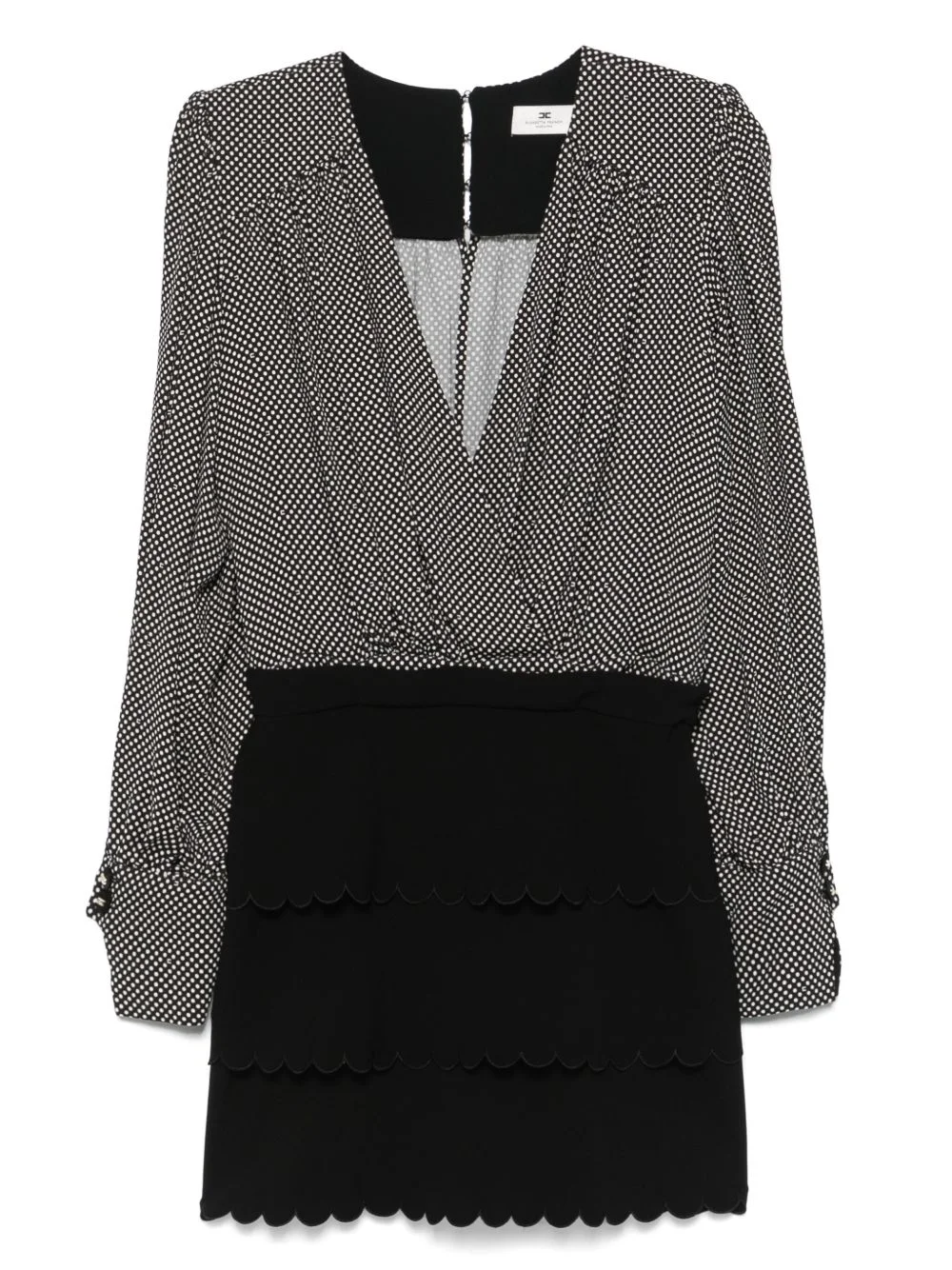 polka dot-print dress - 1