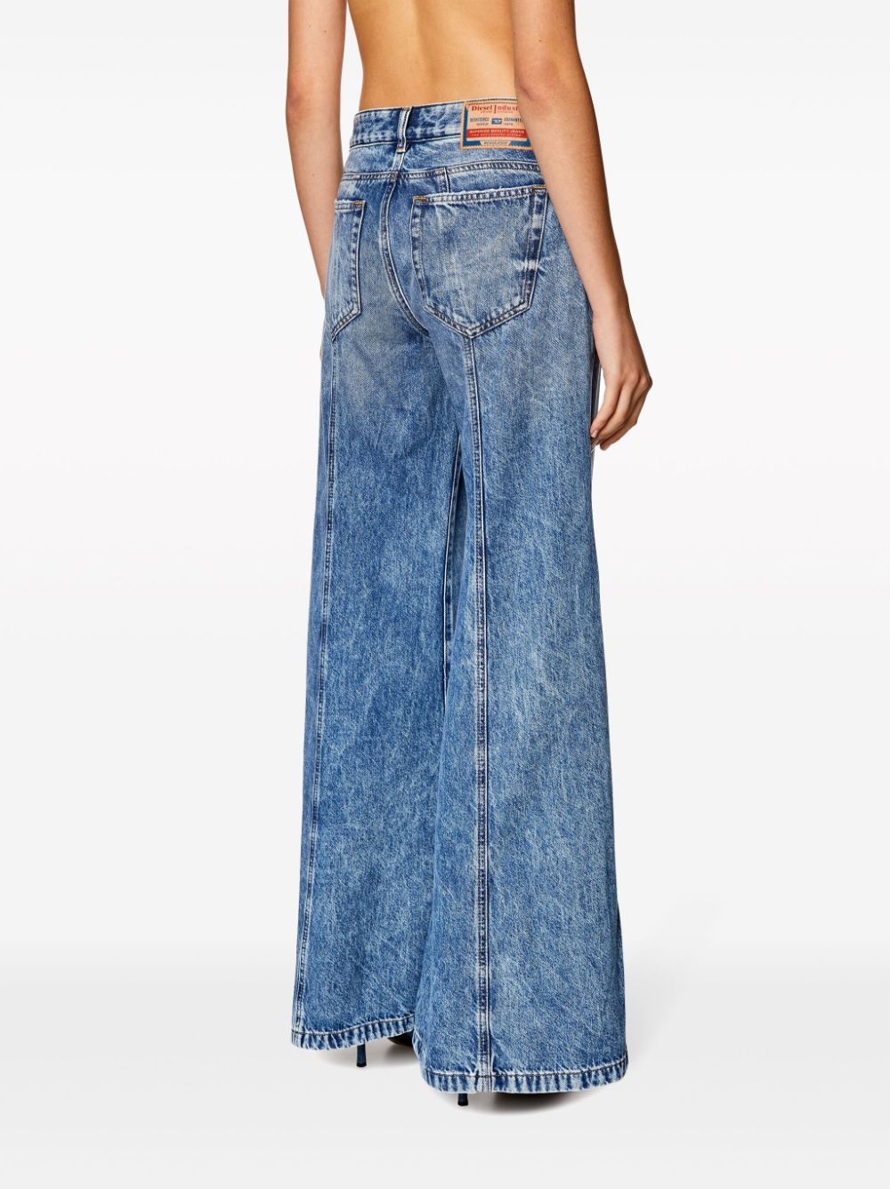 D-Akki mid-rise bootcut-jeans - 4