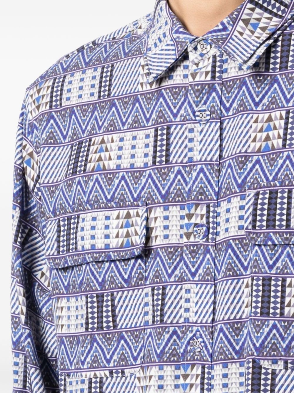 patterned shirt - 5