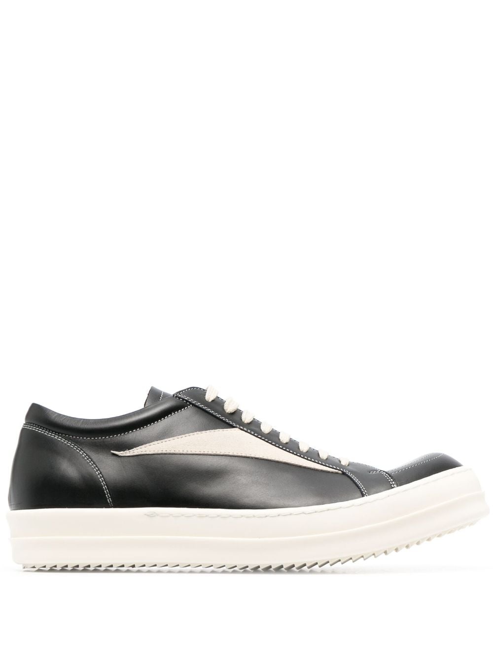 Rick Owens Vintage leather sneakers | tessabit | REVERSIBLE