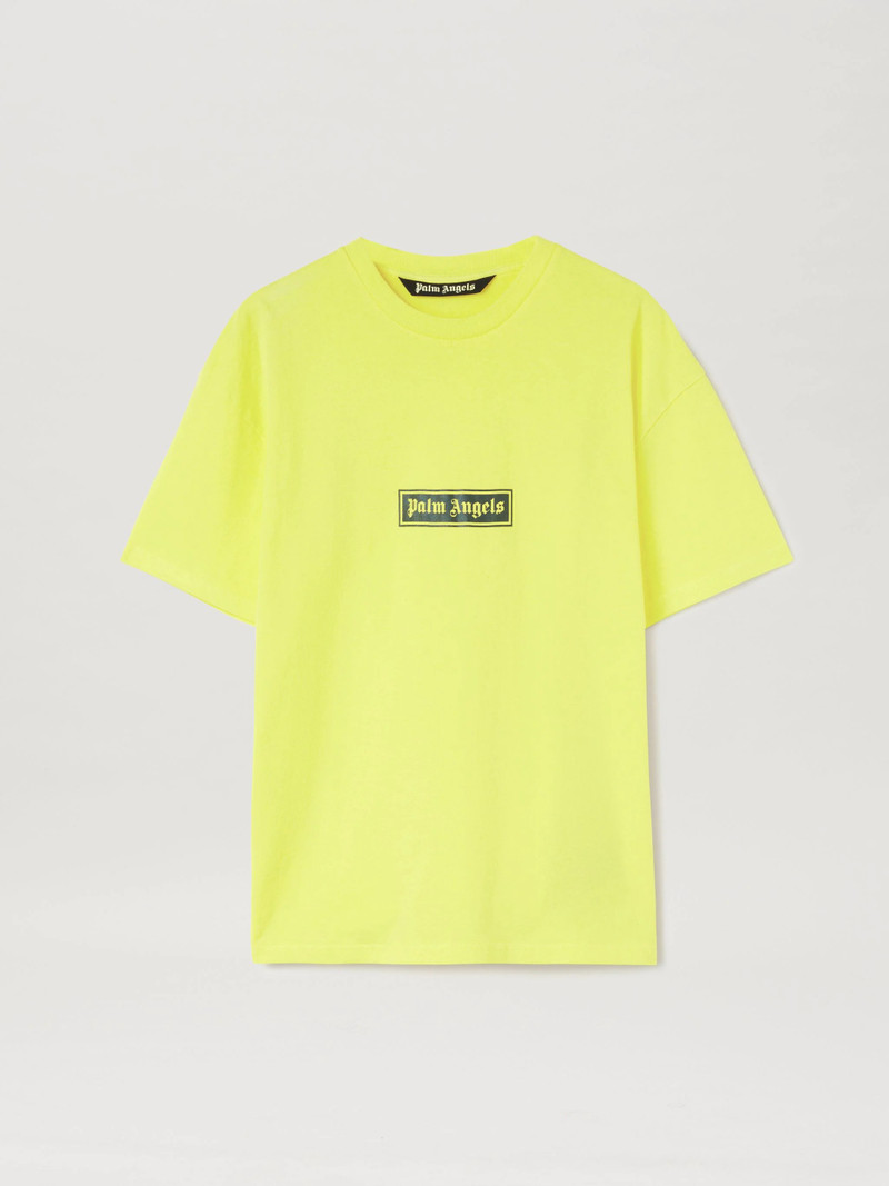 GARMENT DYE BOX LOGO TEE - 1