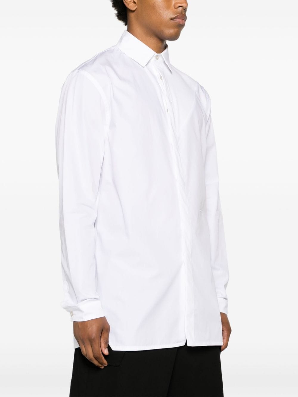 long-sleeve cotton shirt - 3