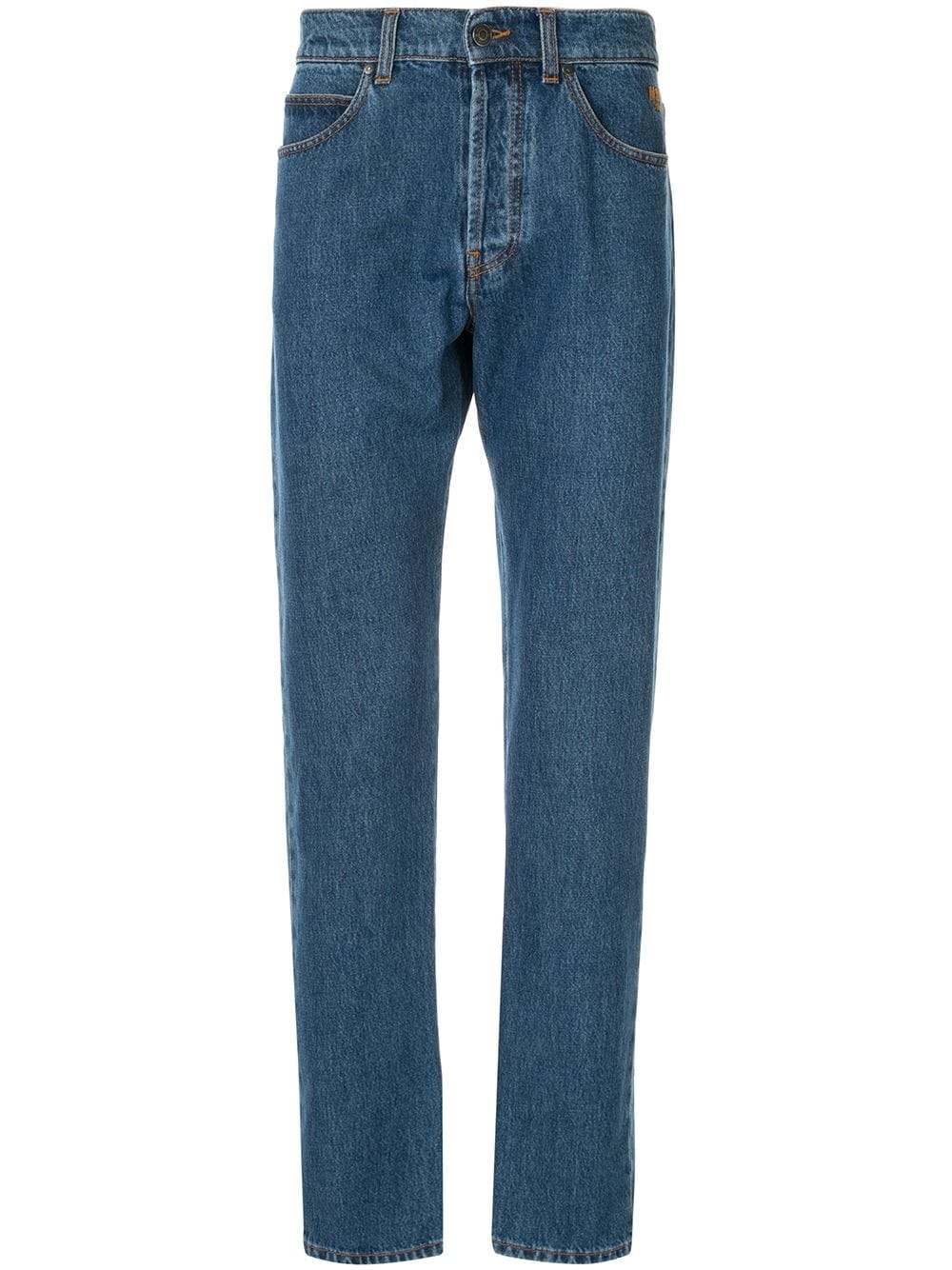 regular straight leg jeans - 1