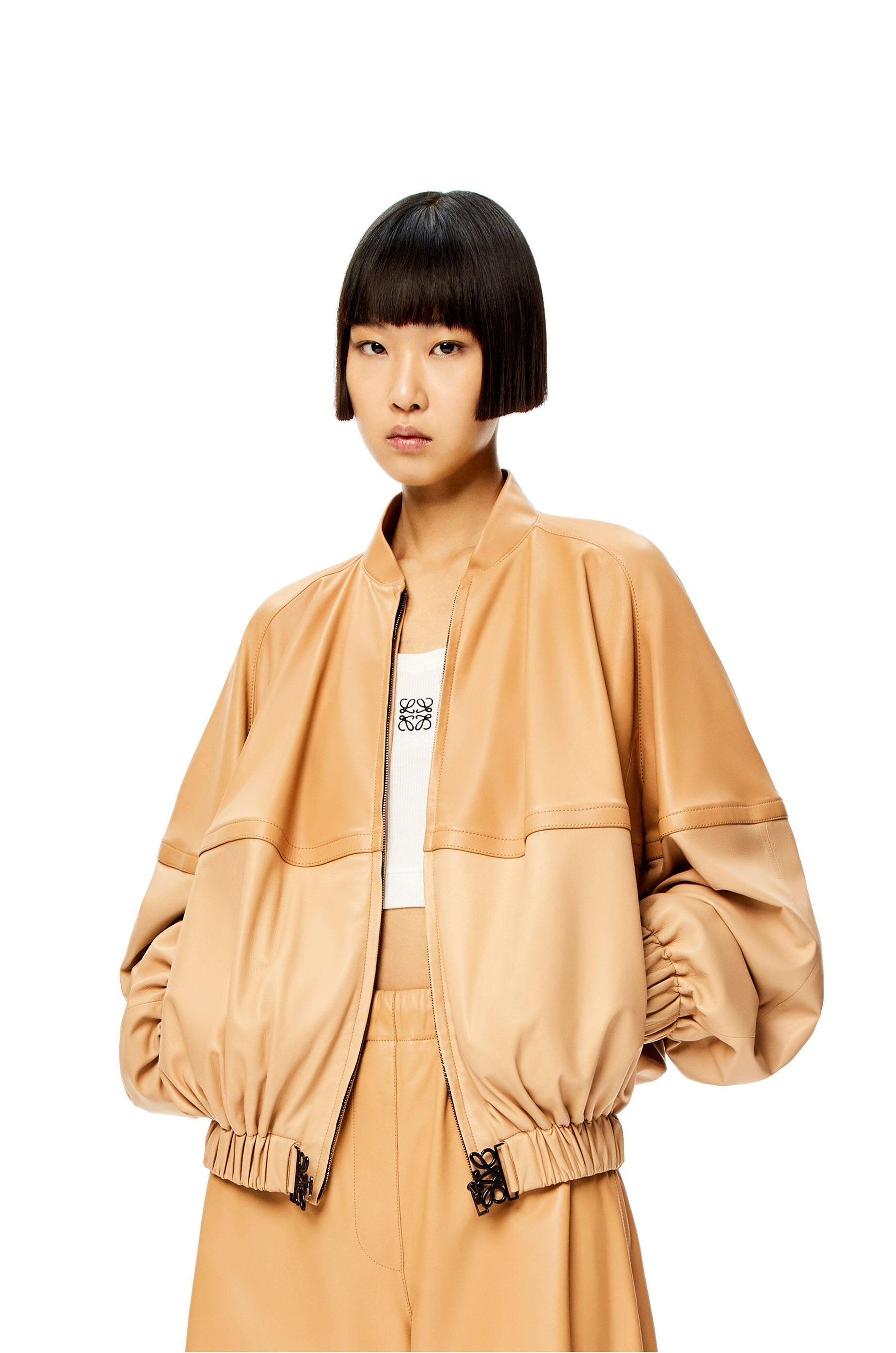 Bomber jacket in nappa - 3