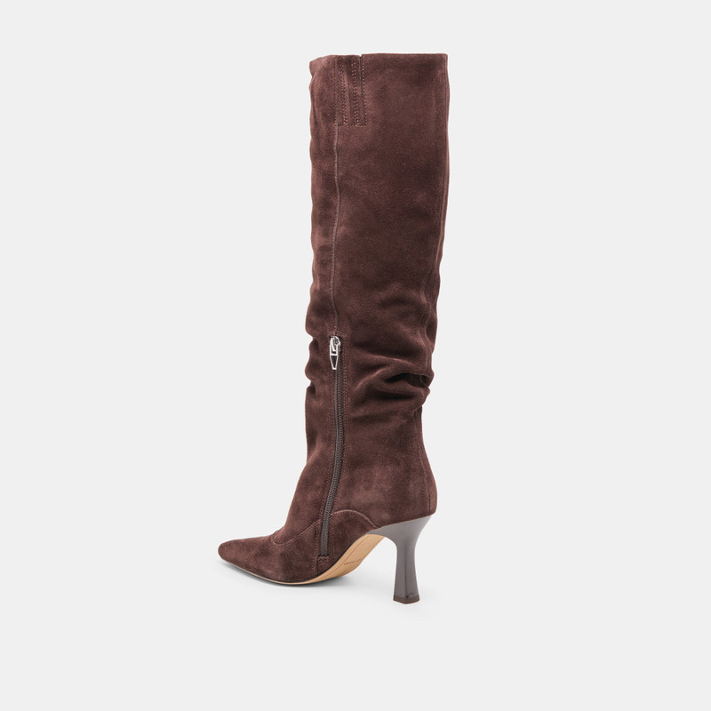 LOUSA BOOTS MAHOGANY SUEDE 7