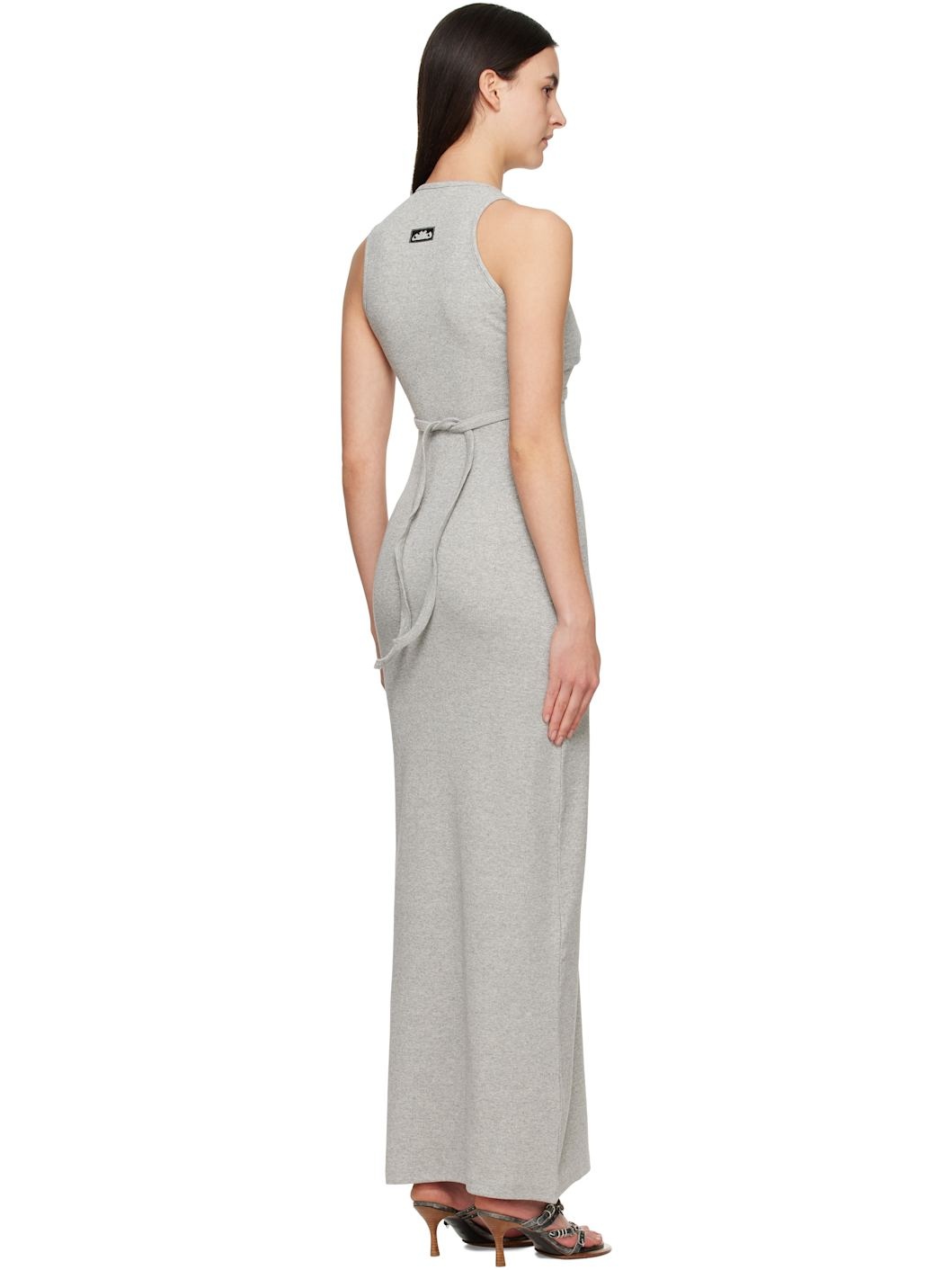 Gray Tank Maxi Dress - 3