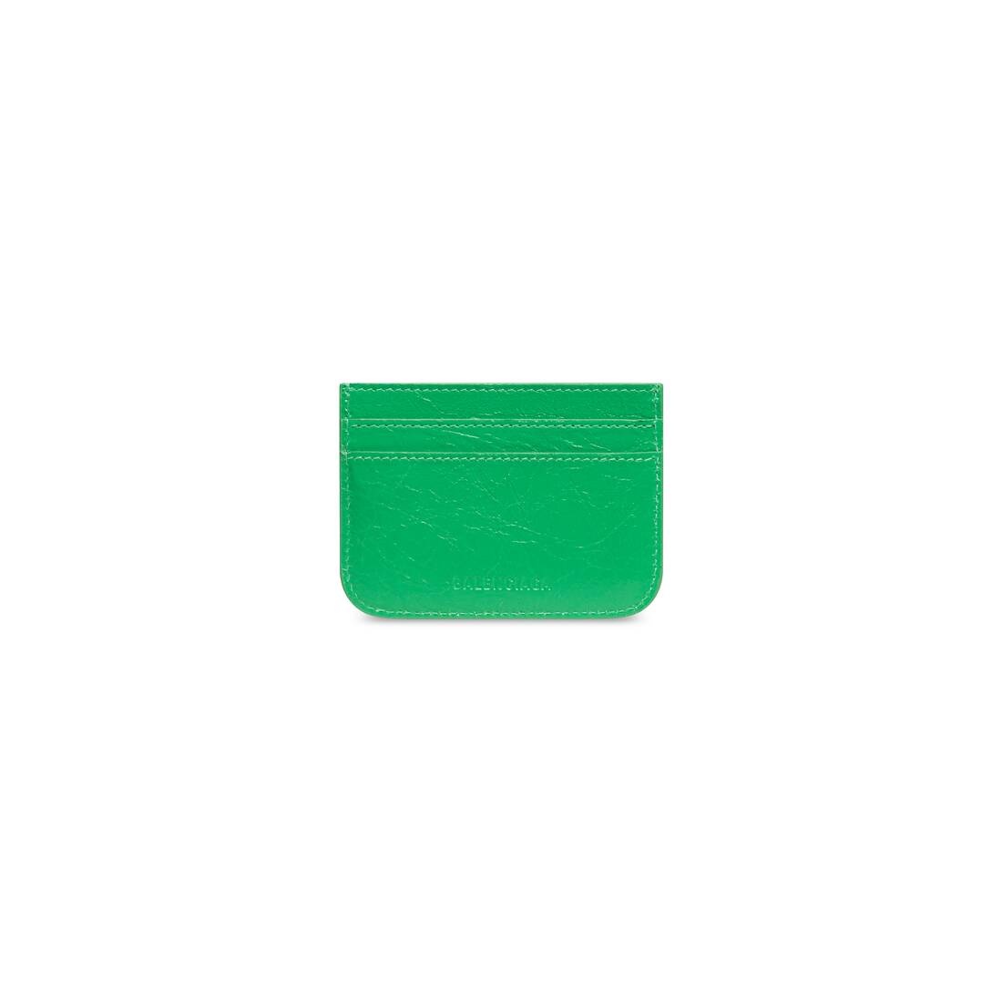 Women's Le Cagole Card Holder in Bright Green - 2