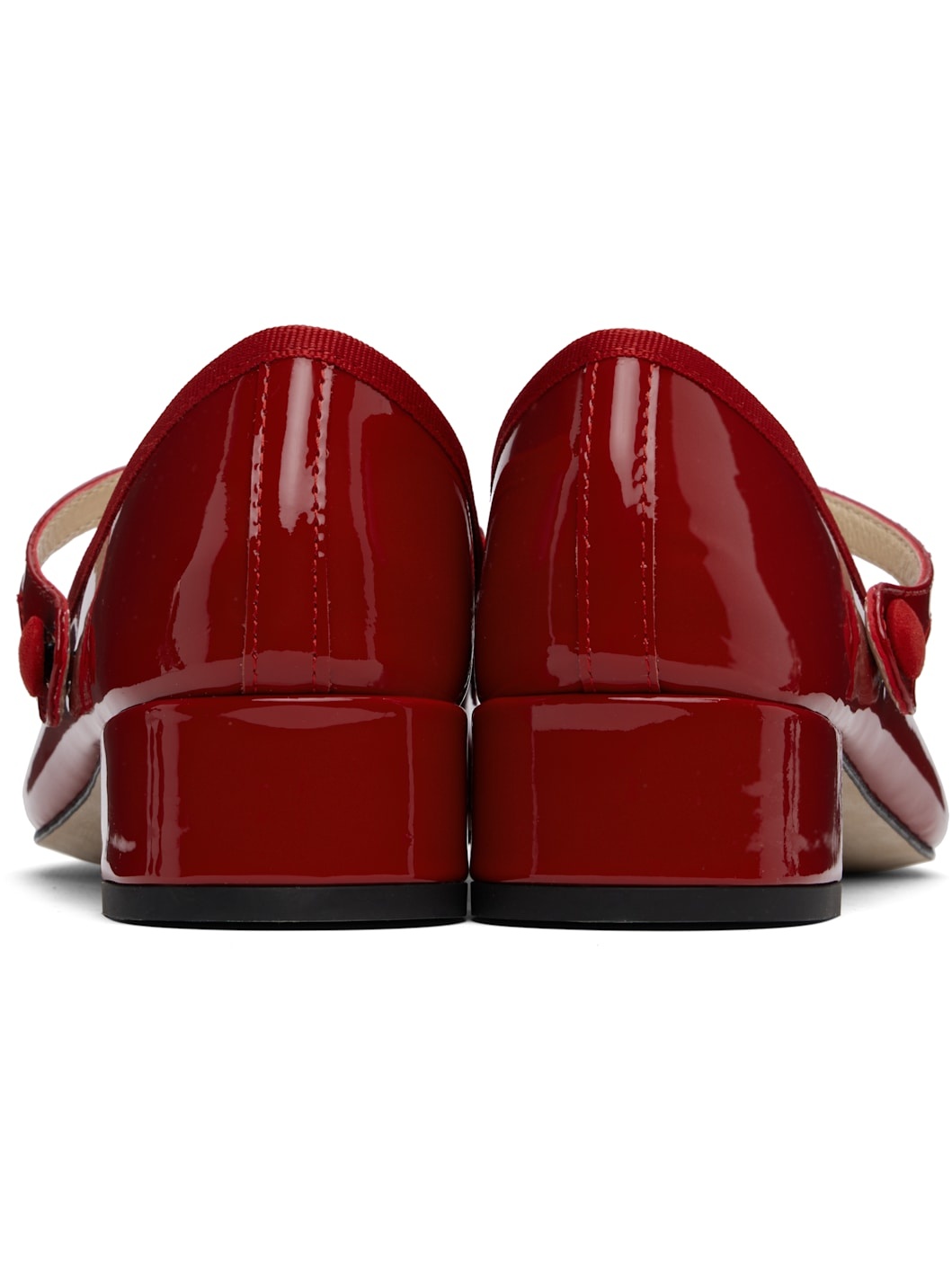 Red Rose Mary Jane Heels - 2