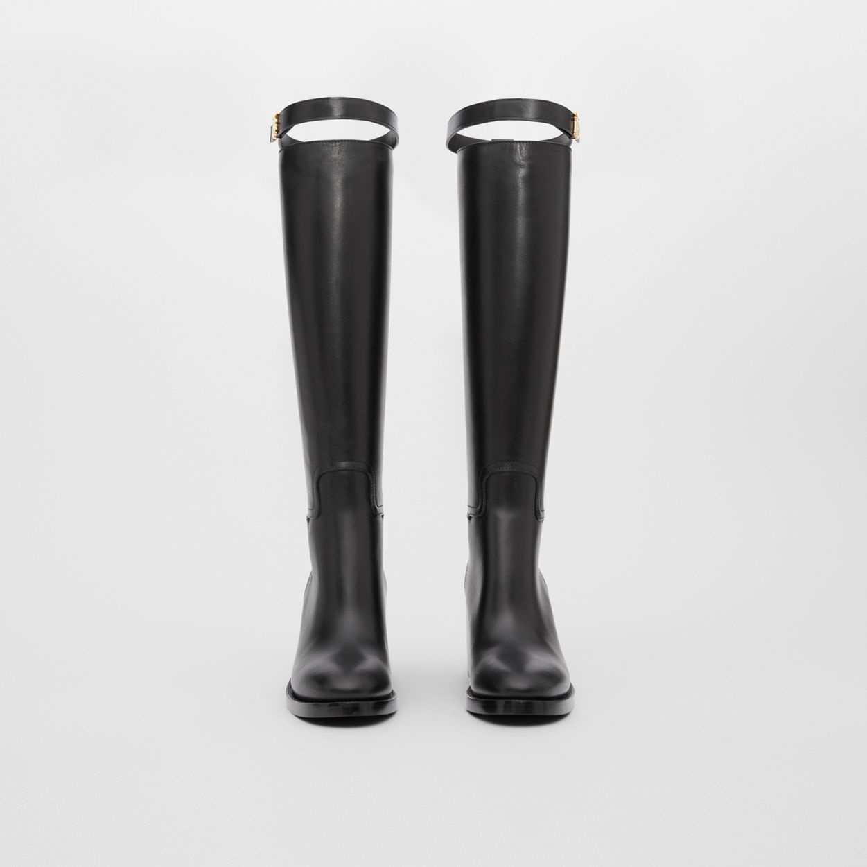 Monogram Motif Leather Knee-high Boots - 5