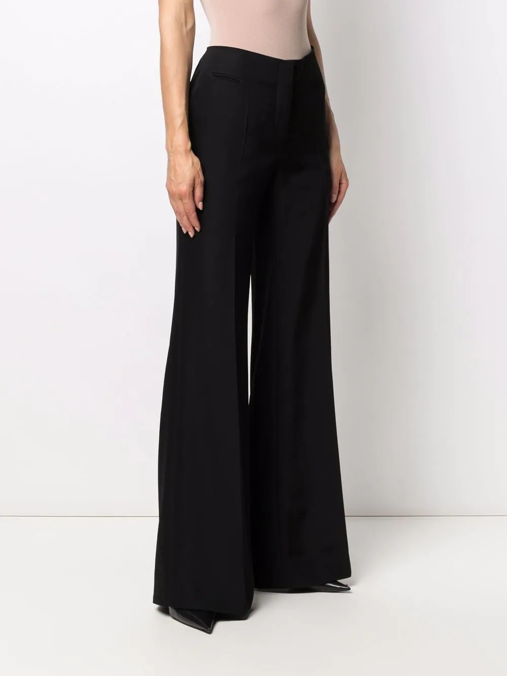 tailored flared trousers - 3