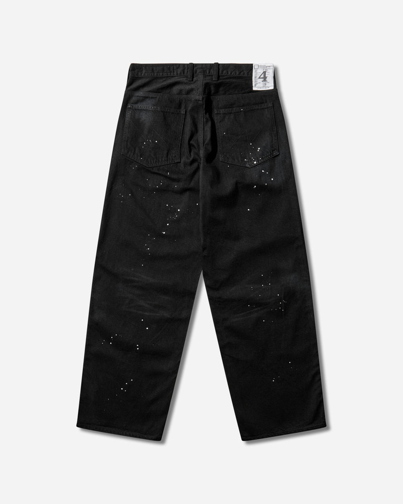 NEIGHBORHOOD Men's BW Washed Utility Pants Black outlook