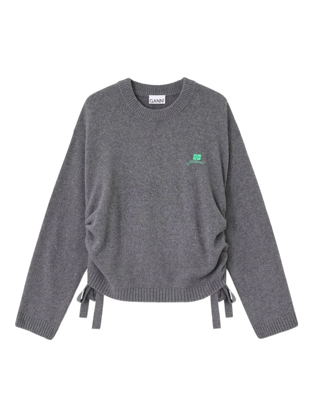 drawstring sweater - 1