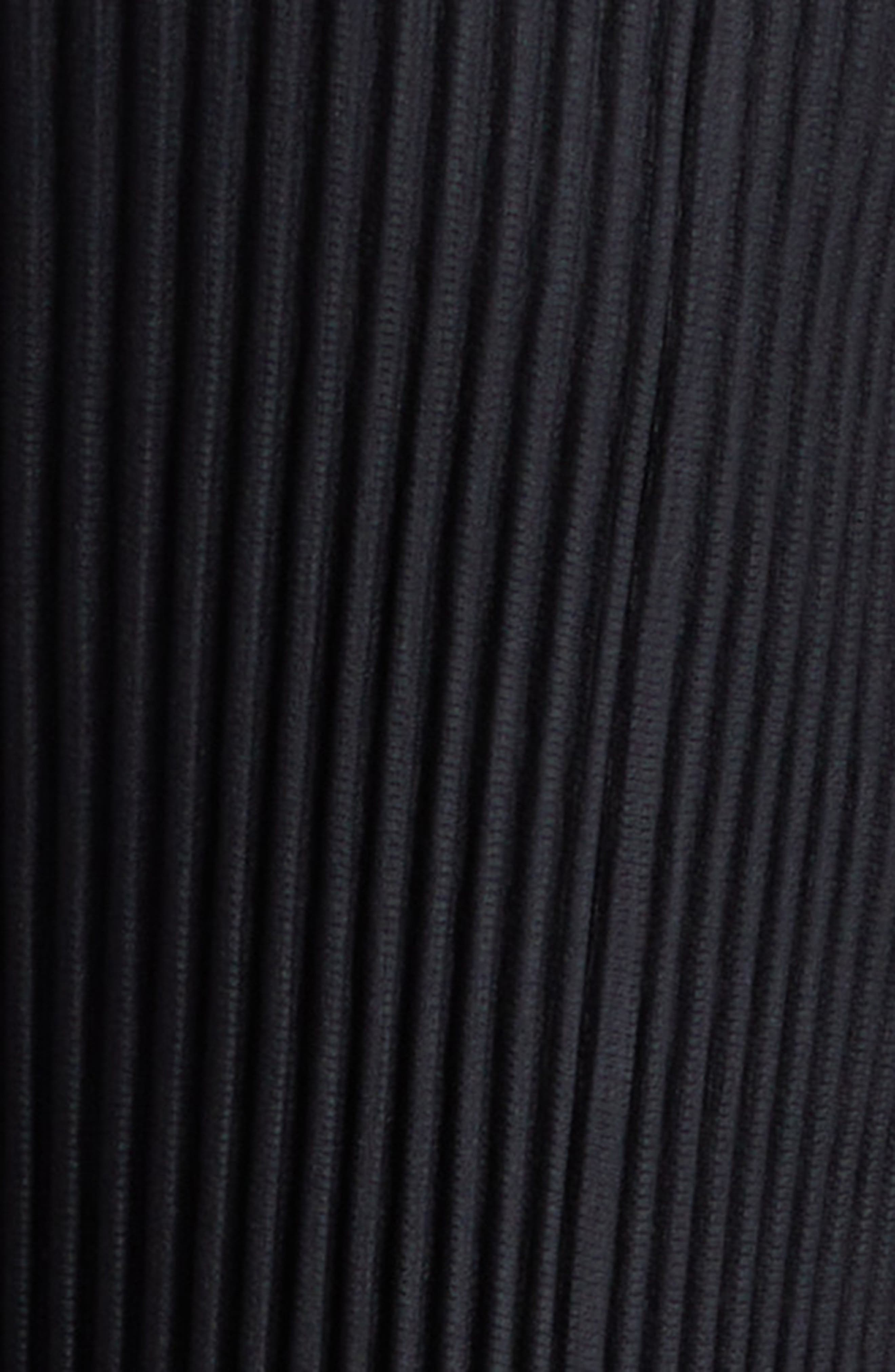 Pleated Tailored Straight Leg Pants - 7