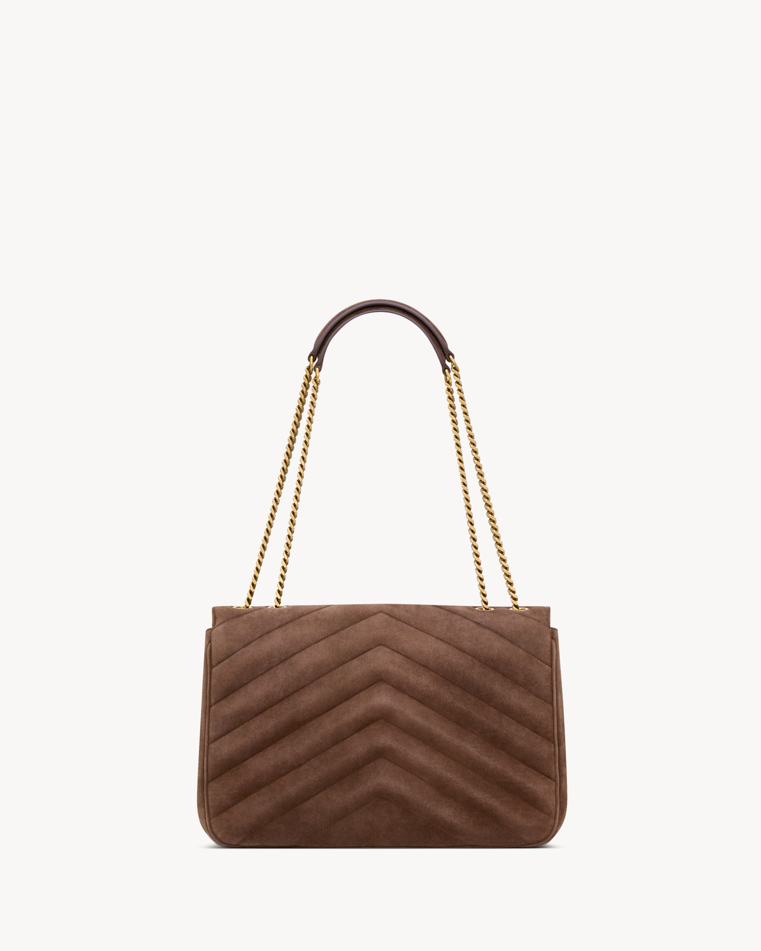 LOULOU LARGE IN MATELASSÉ SUEDE - 2