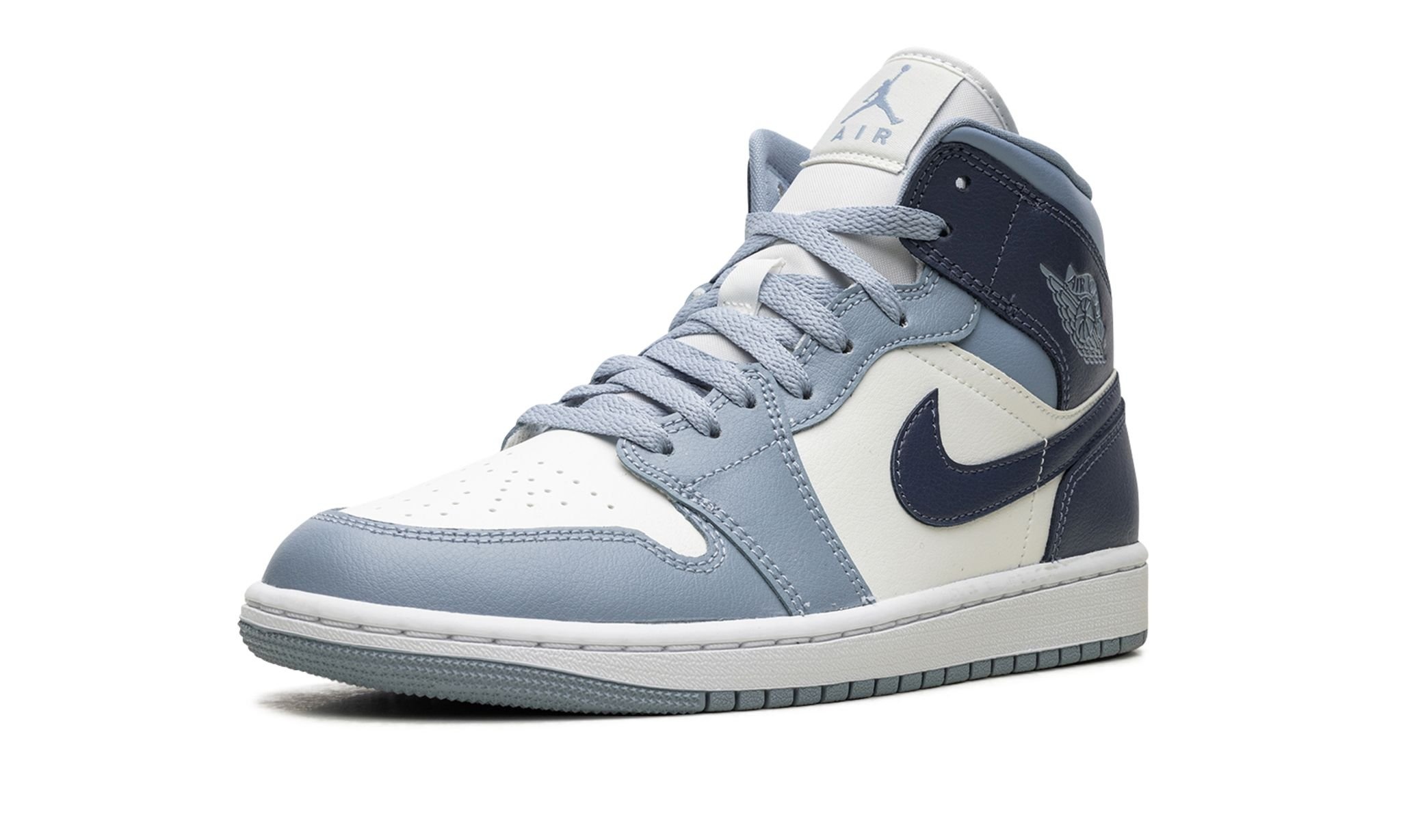 Air Jordan 1 Mid WMNS "Two-Tone Blue" - 4