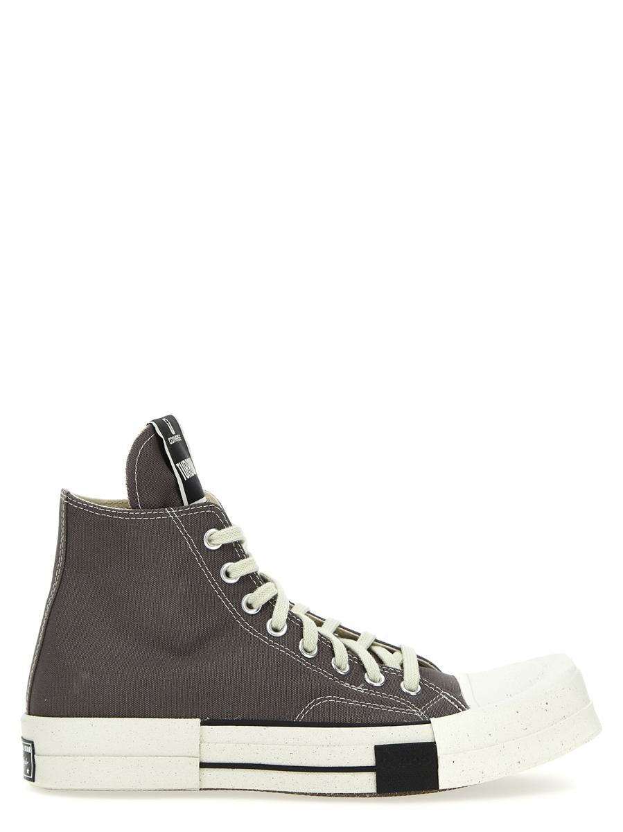 RICK OWENS DRKSHDW DRKSHW X CONVERSE 'TURBODRK LACELESS' SNEAKERS - 1