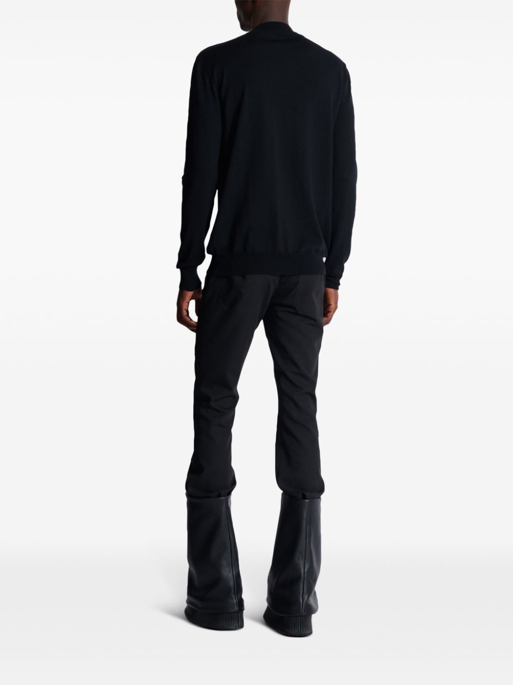Couture Label-intarsia jumper - 4