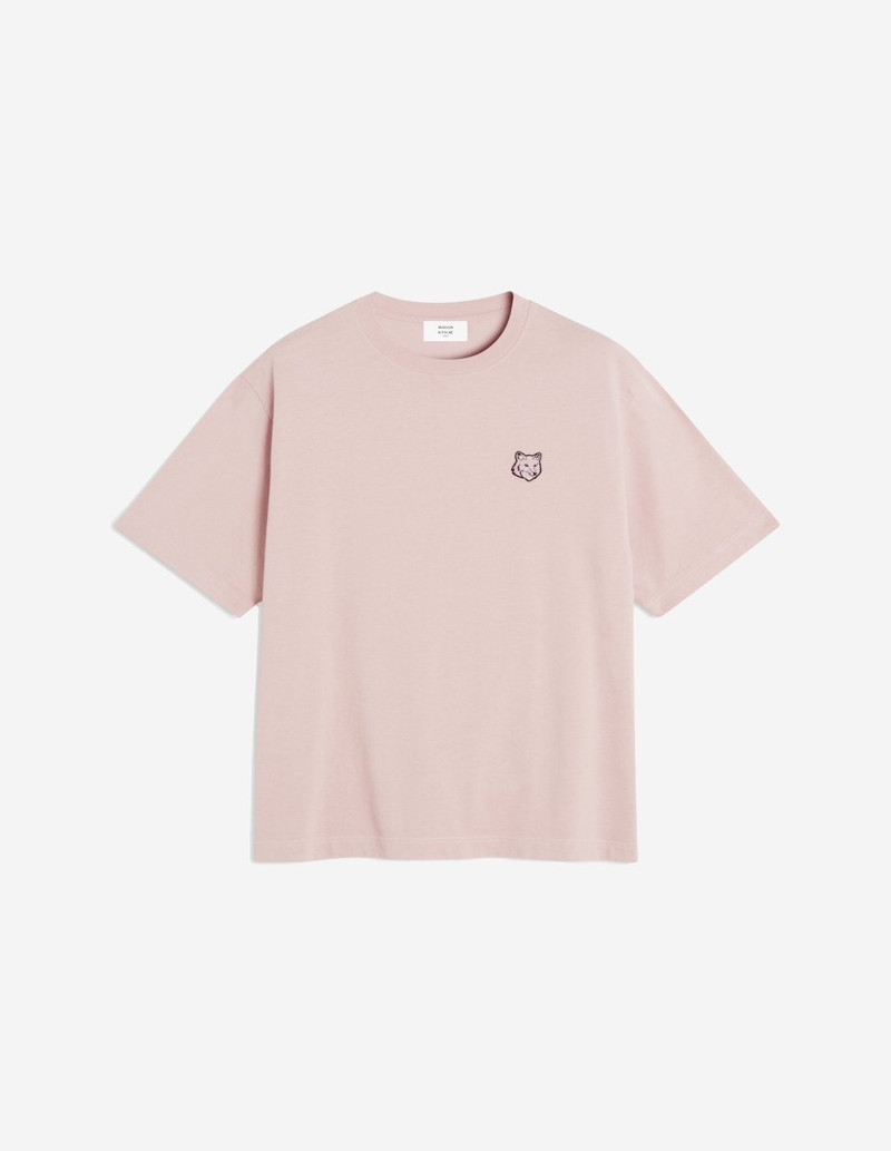 BOLD FOX HEAD PATCH OVERSIZE TEE SHIRT - 1