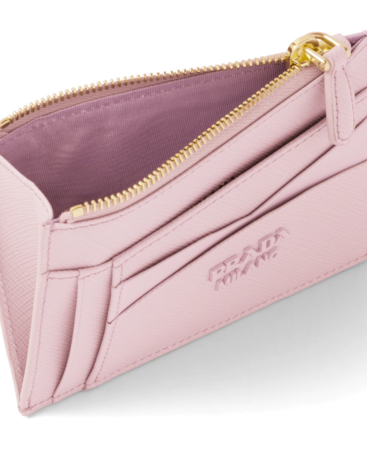 Saffiano and leather card holder - 3
