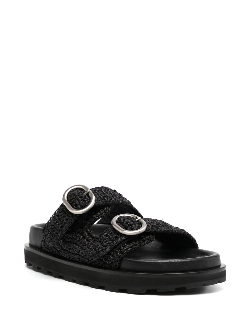 raffia sandals - 2