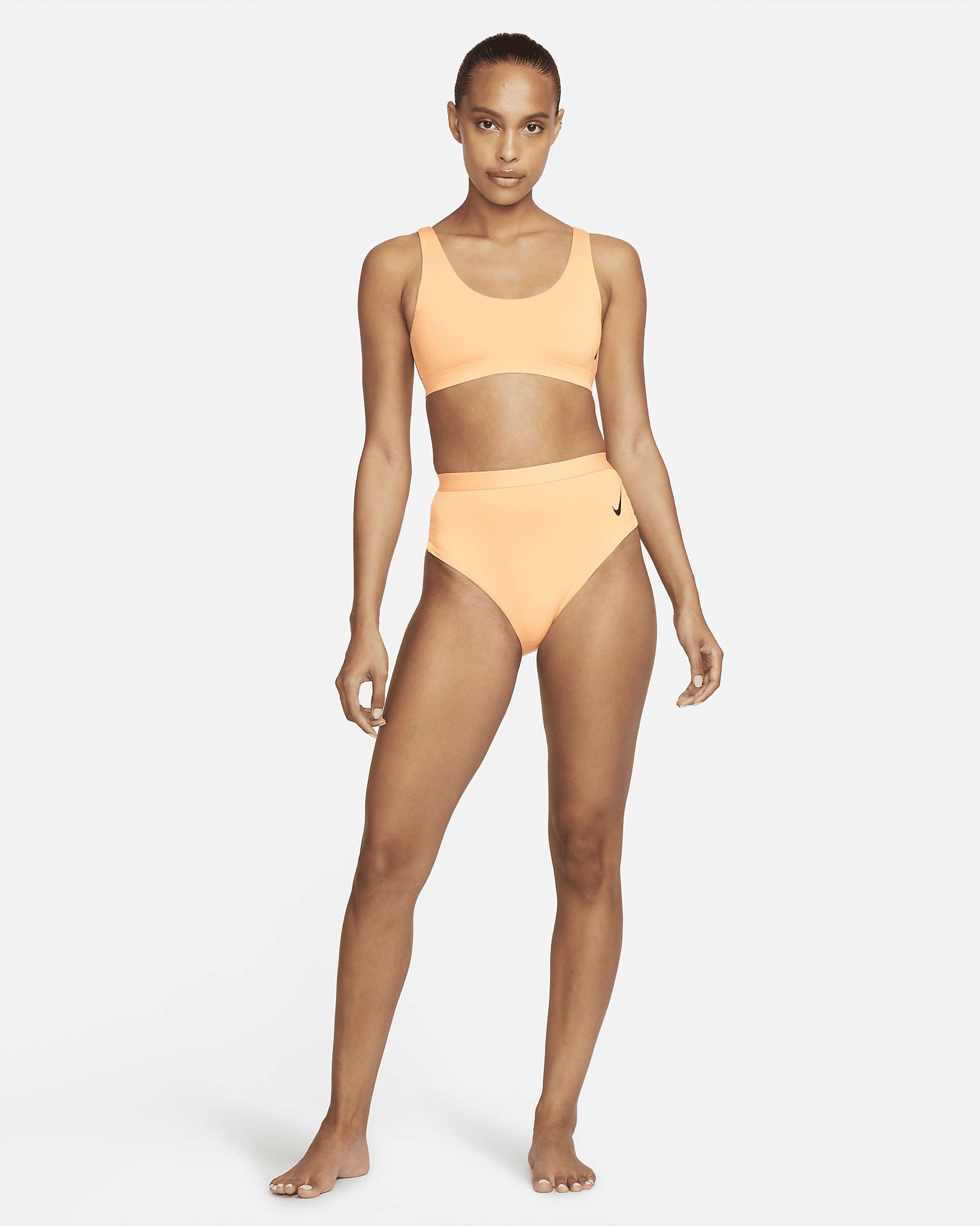 Nike Women's Sneakerkini Scoop Neck Bikini Top - 6