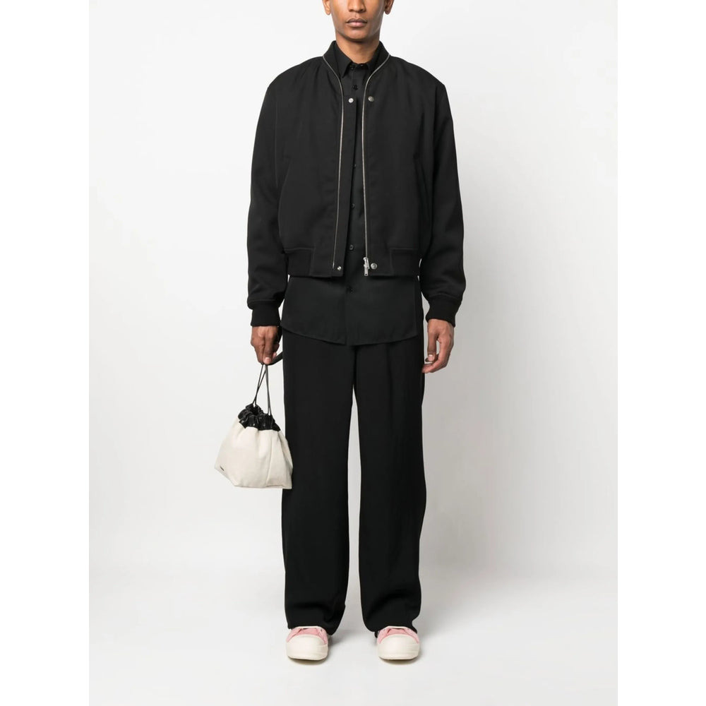 Jil Sander Black Jackets - Bomber Jackets Men - 3