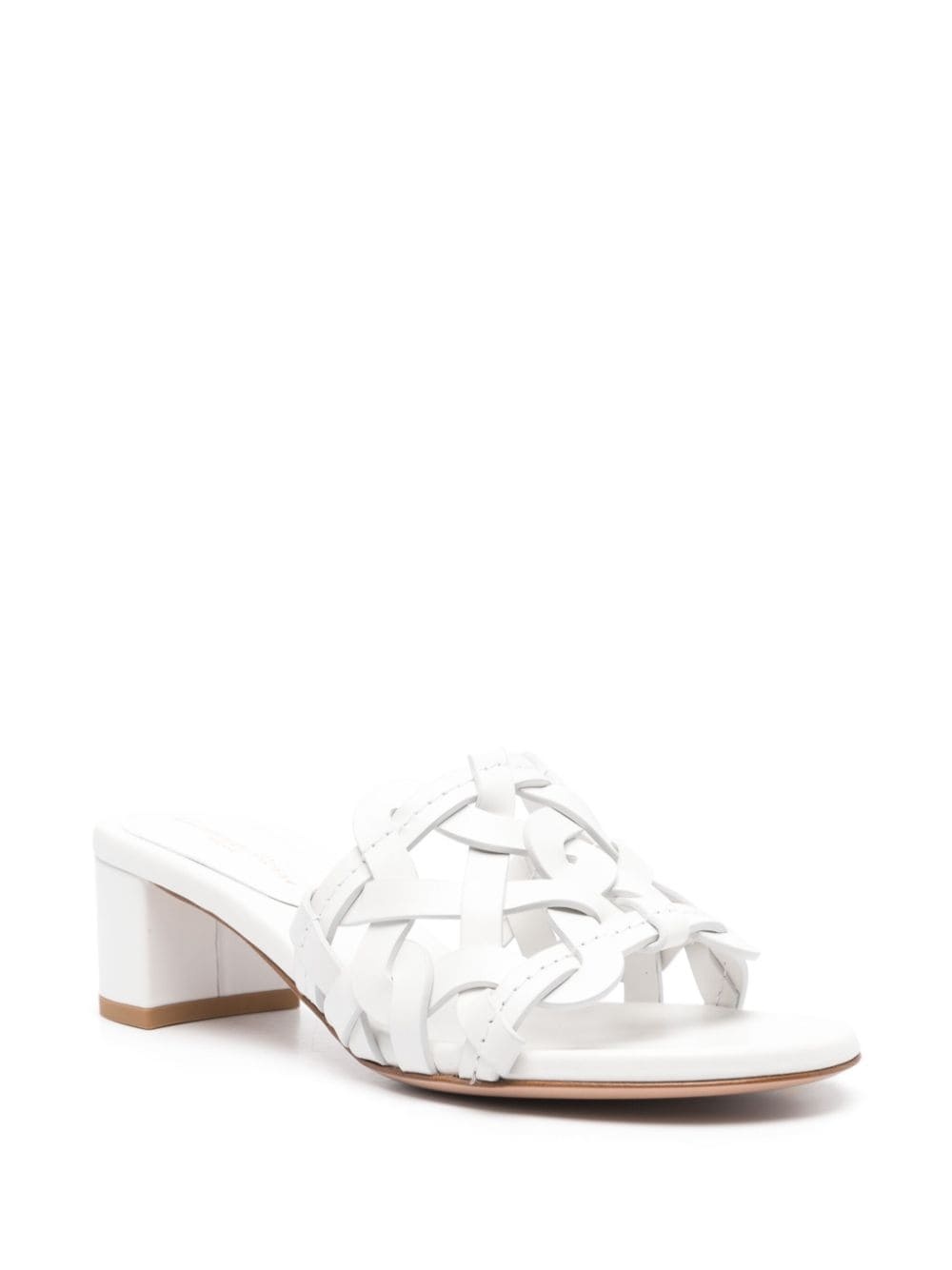 55mm leather sandals - 2