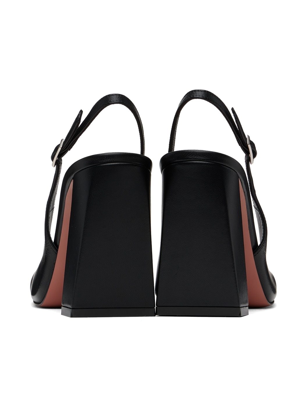 Black Sling Heels - 2
