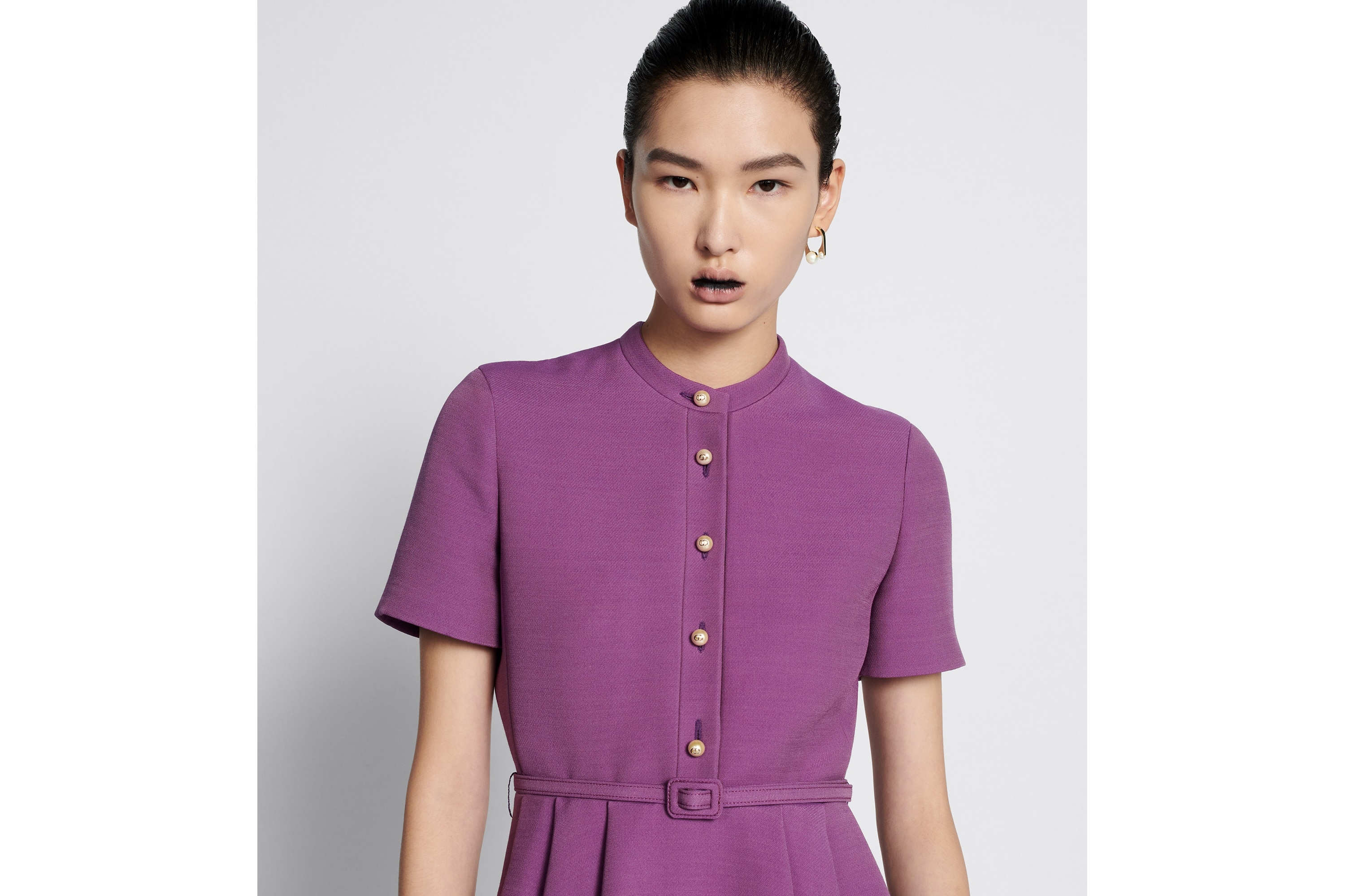 Short Belted Dress - 3