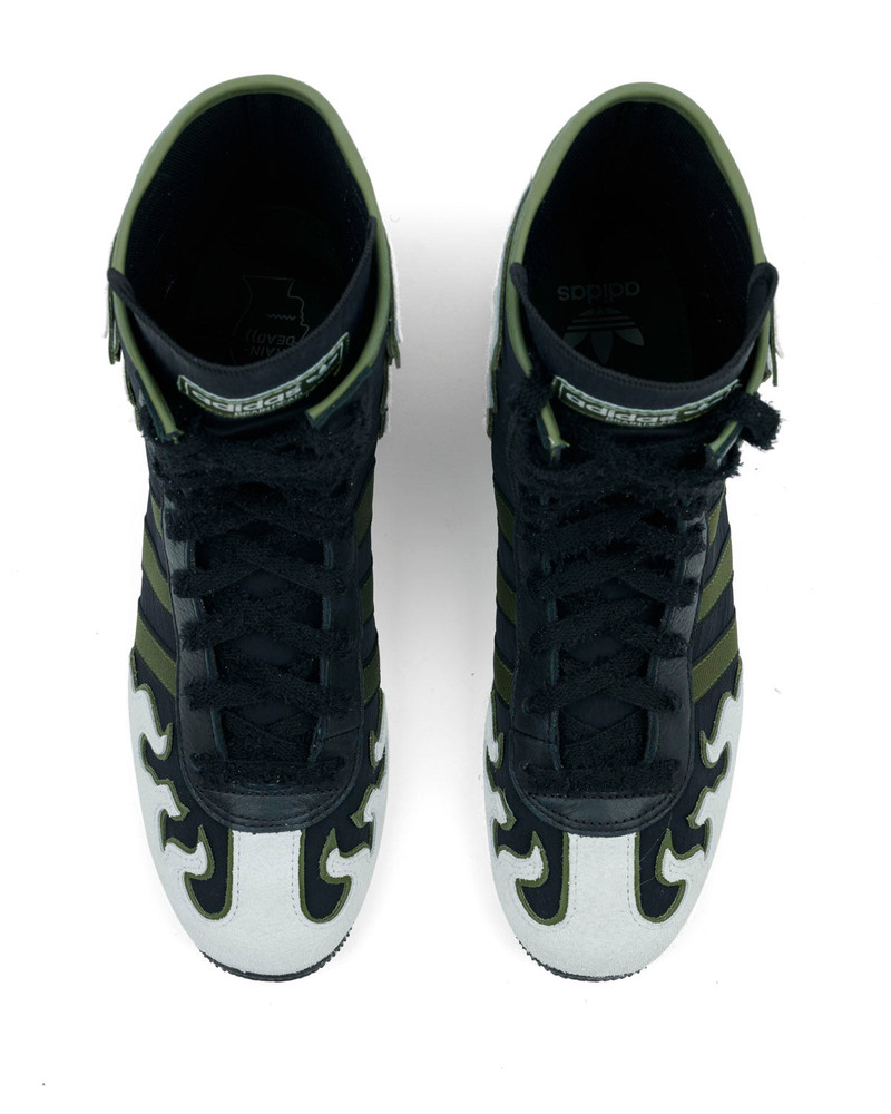 Brain Dead x adidas Japan Hi - Black/Green 4