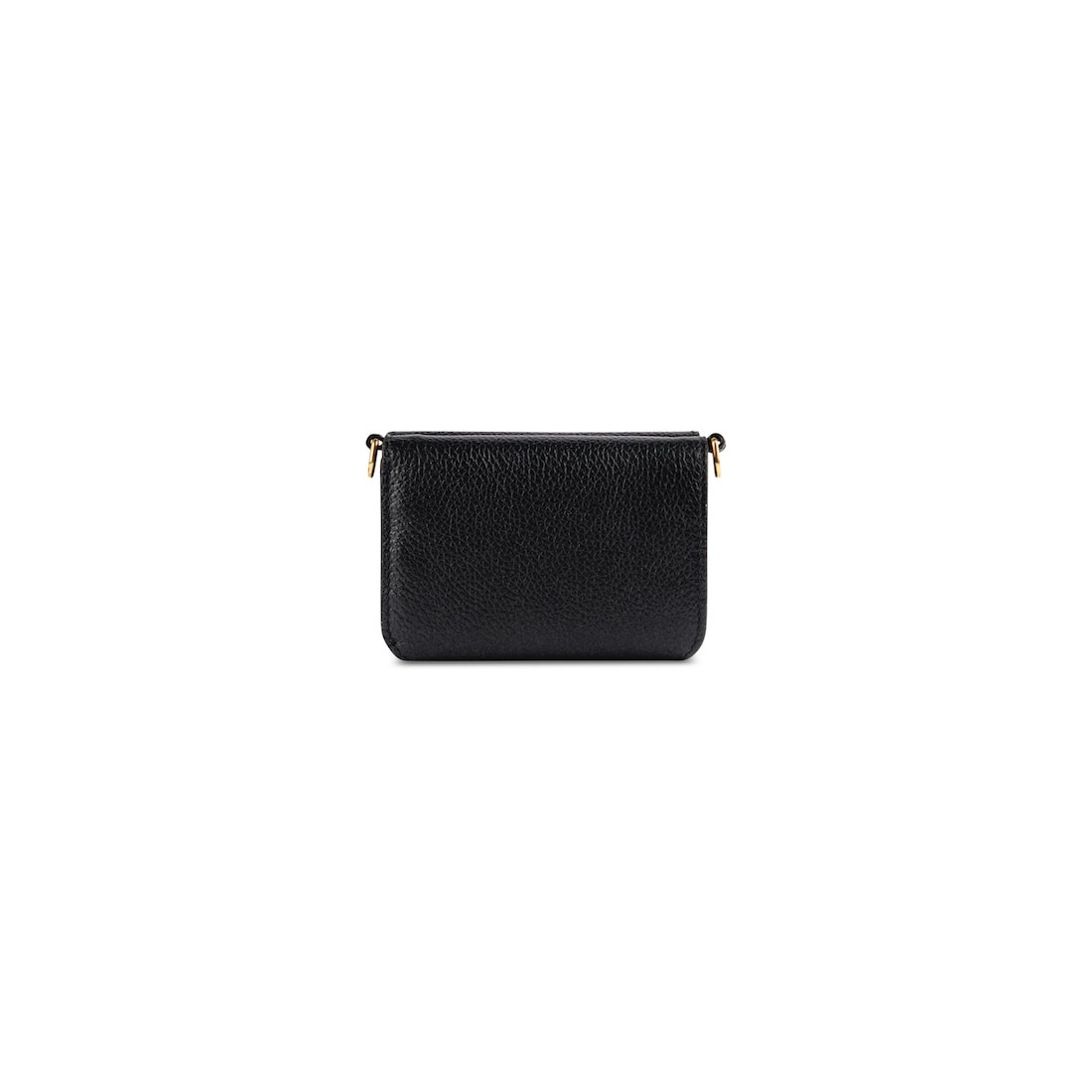 Women's Cash Mini Wallet On Chain in Black/white - 2