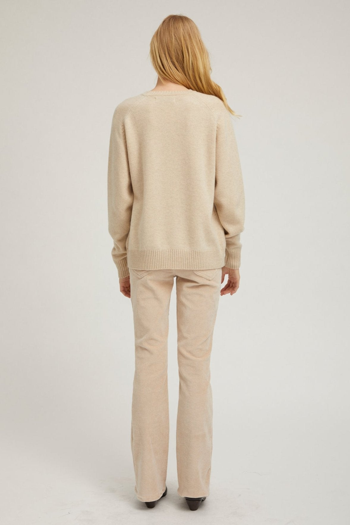 OAT CORDUROY MICRO FLARE PANTS - 4
