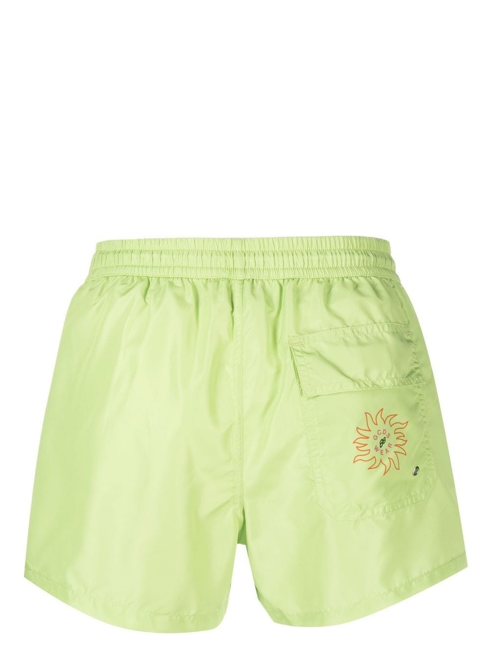 graphic-print swim shorts - 2