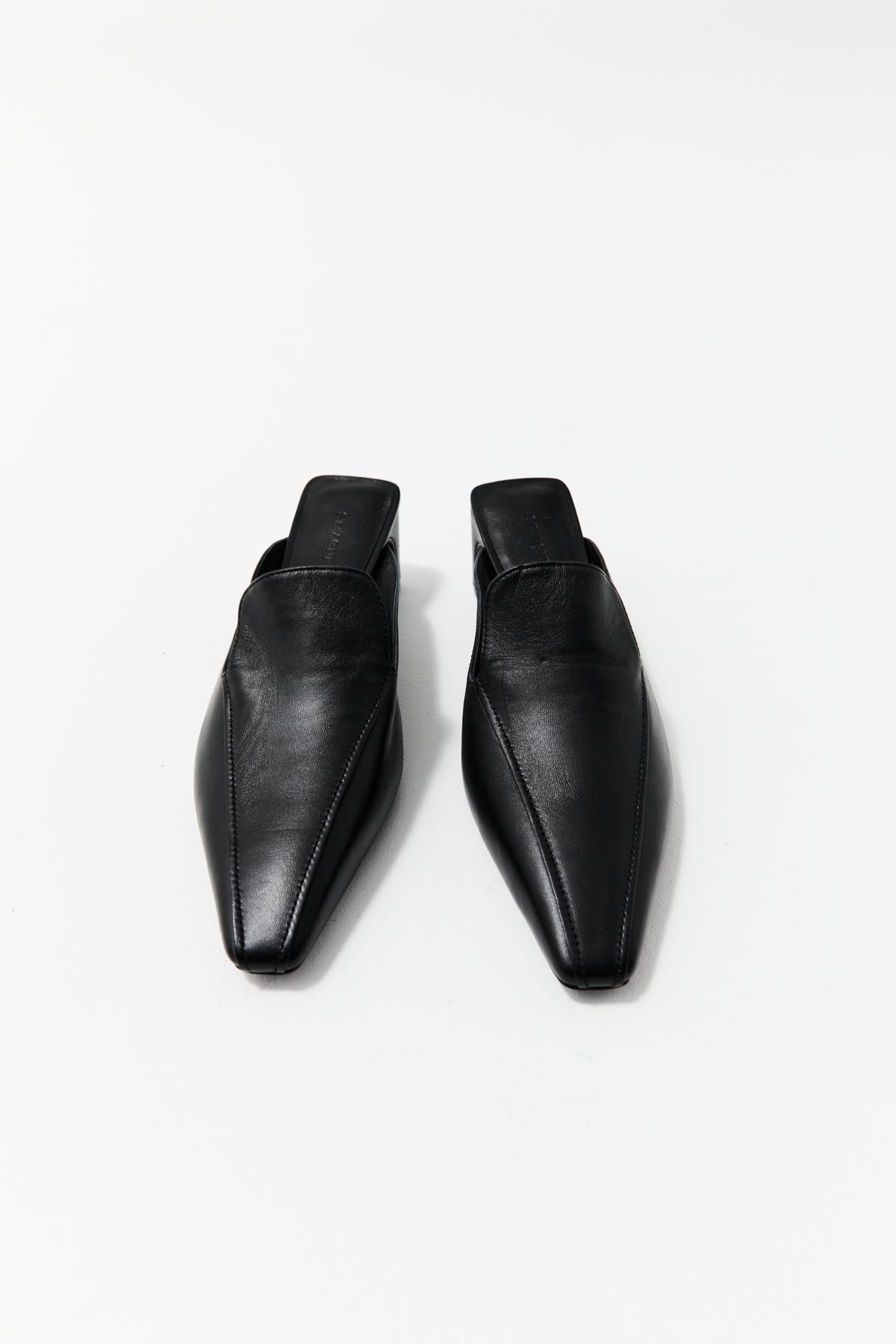 Heeled Loafer - Black - 3