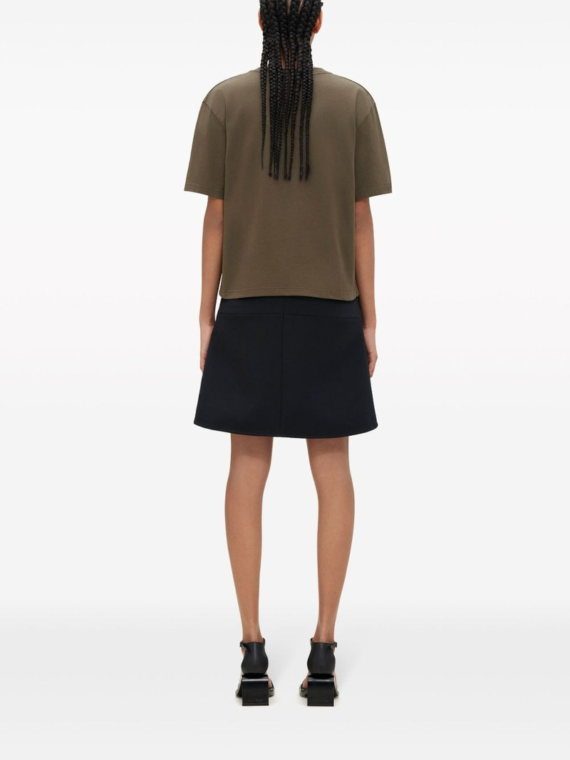 logo-appliqué cropped T-shirt 4
