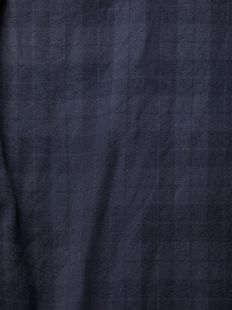 Layered silk & cotton denim jacket - 8