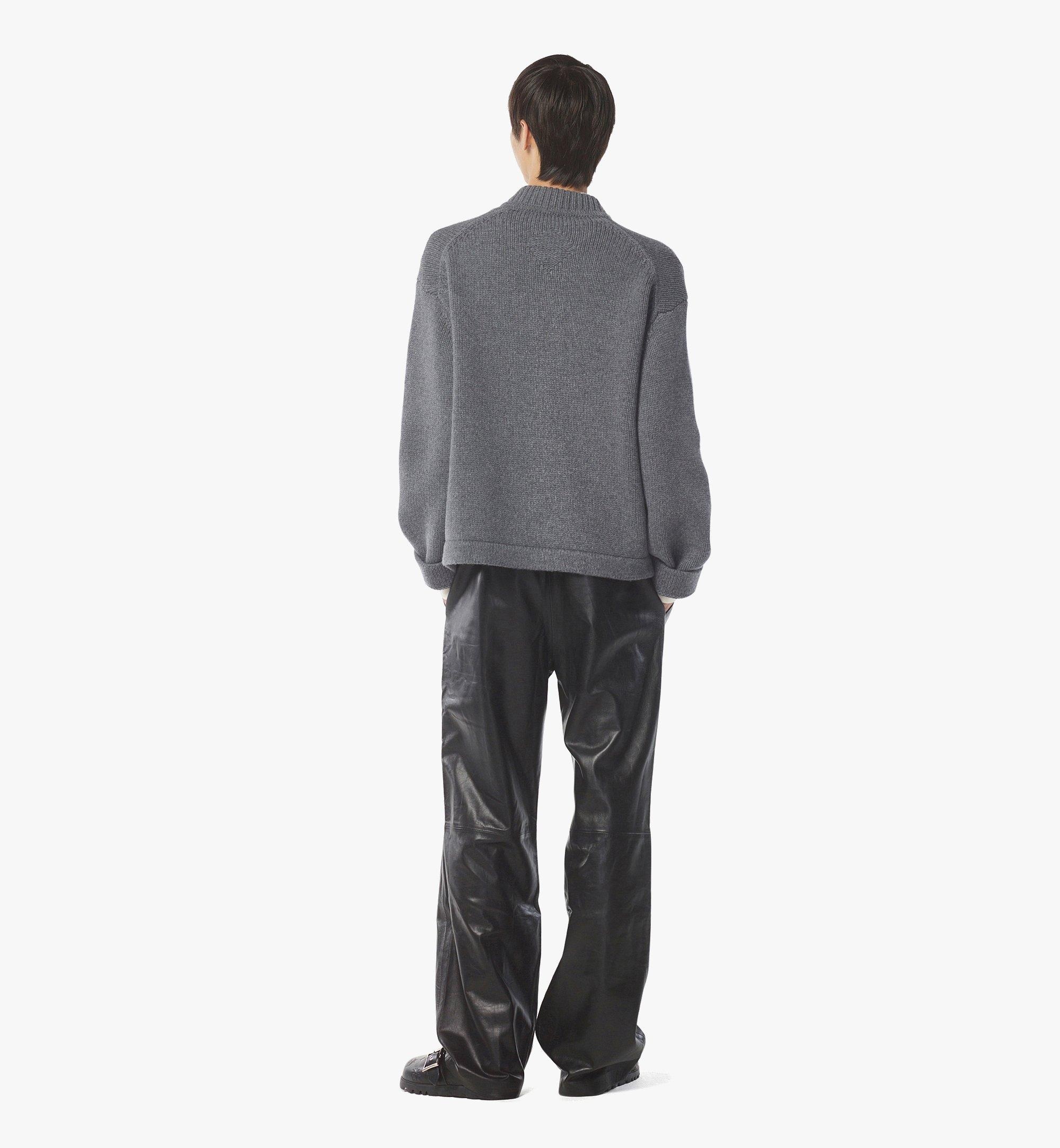 Zip Cardigan in Wool and Recycled Cashmere - 4