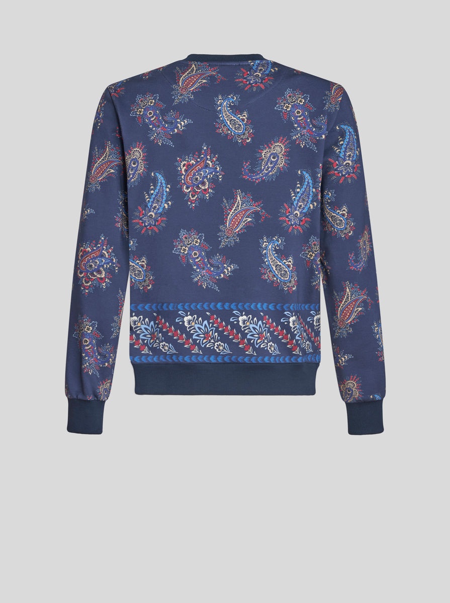 PAISLEY SWEATSHIRT - 2