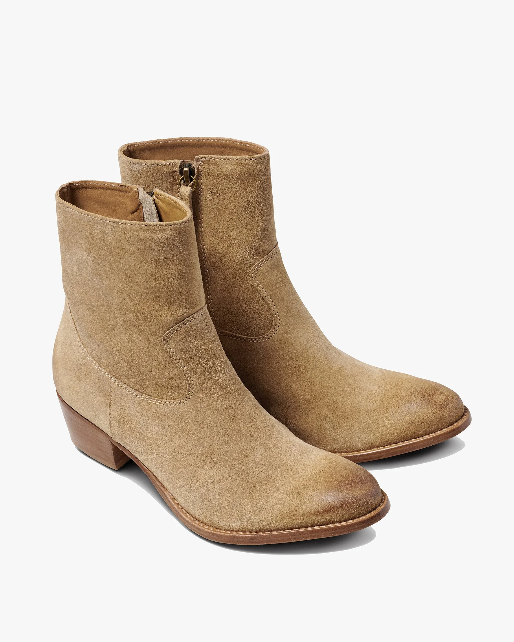 Cuervo Suede Heeled Boot - 1