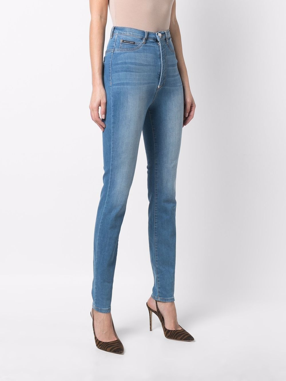 high-waisted jeggings - 3